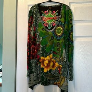 Desigual Long Sleeve Tunic top